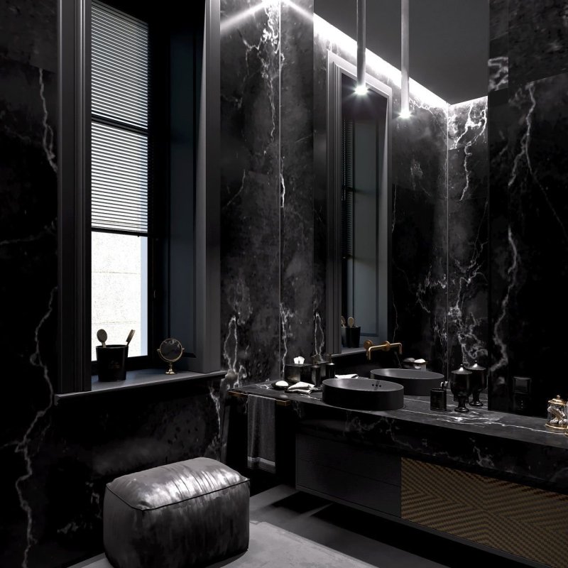 Black marble