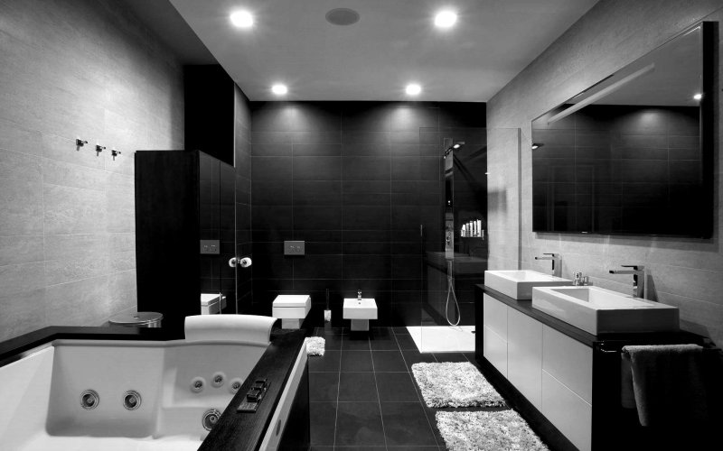 Black -style bath