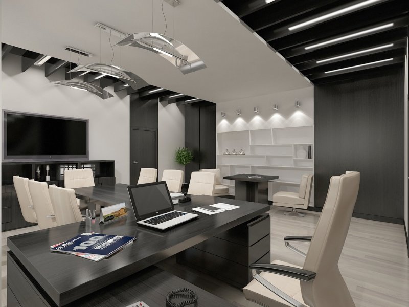 Office in modern style