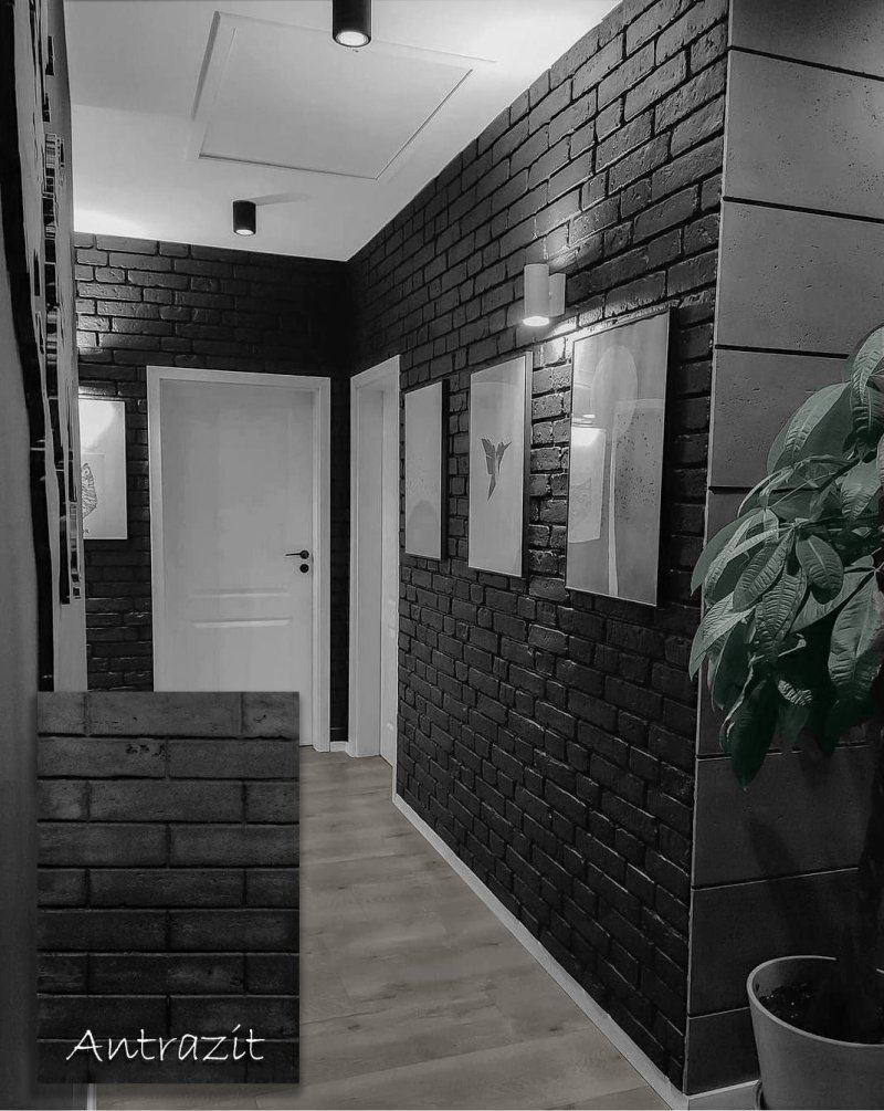 Hallway in the style of loft