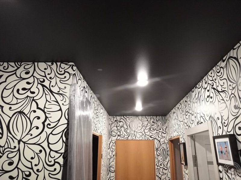 Black stretch ceiling