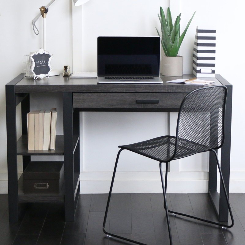 Loft style computer table