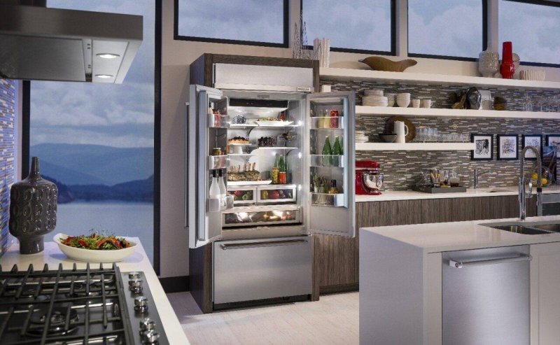 Built -in multi -chamber refrigerator