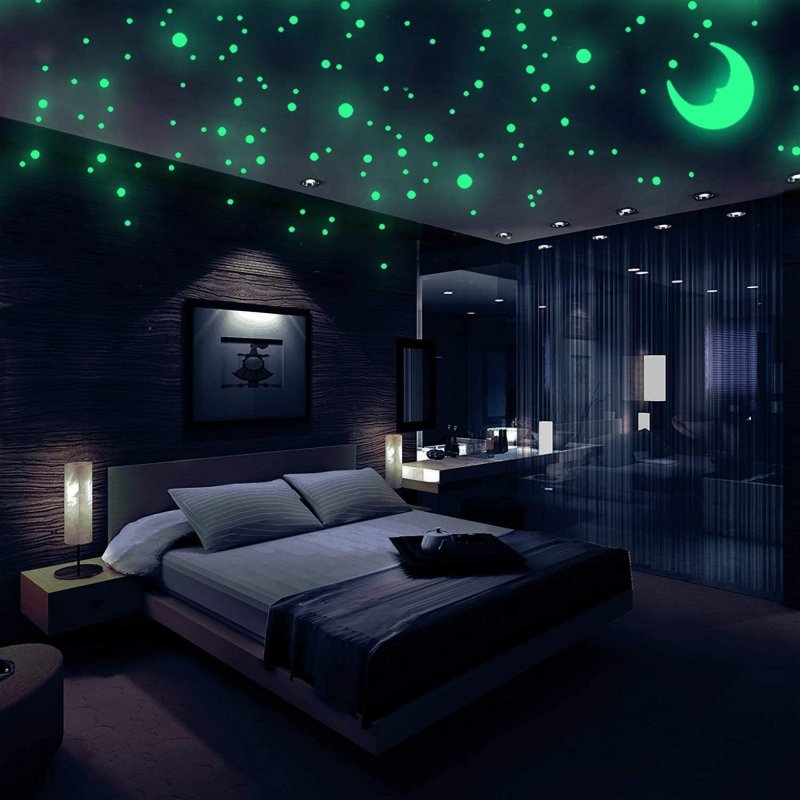 Beautiful room at night