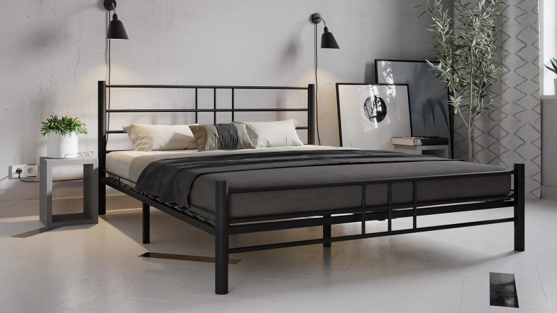 Kris Askon Metallic bed