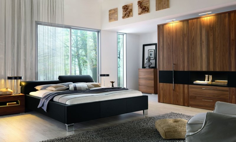 Bedroom furniture in a modern style