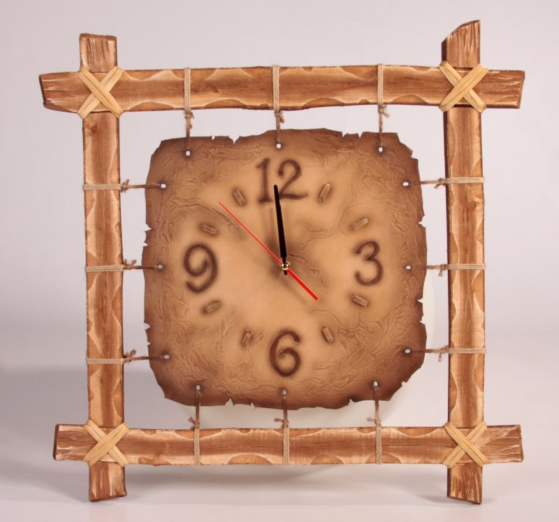 Watch of wood