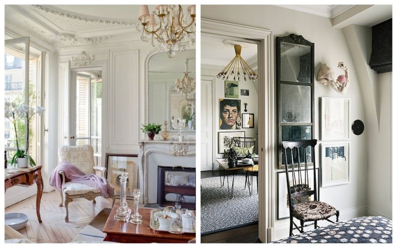 Parisian style in the interior