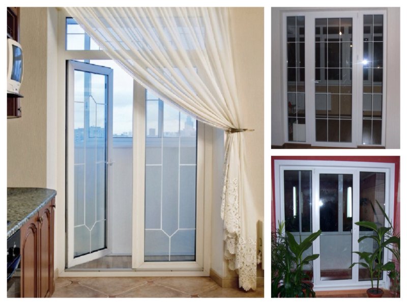 French window instead of the balcony block