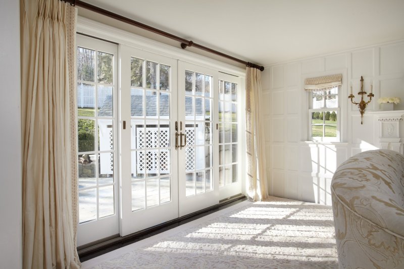 French doors of Rehau