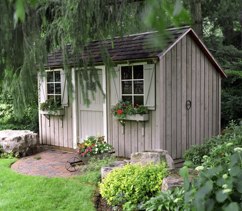 Beautiful household blocks for a summer residence