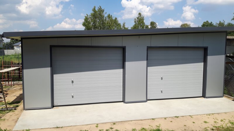 Sandwich panels garage ready -made kit