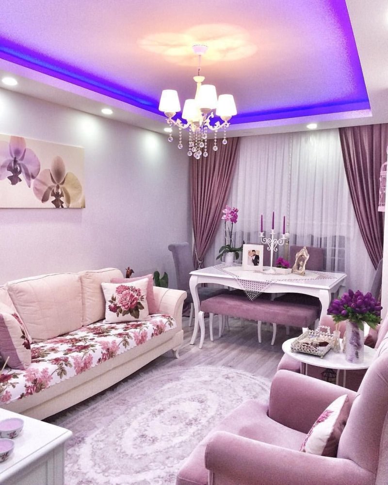 Violet living room