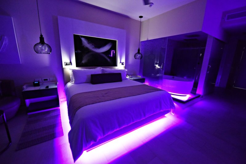 Neon -style room