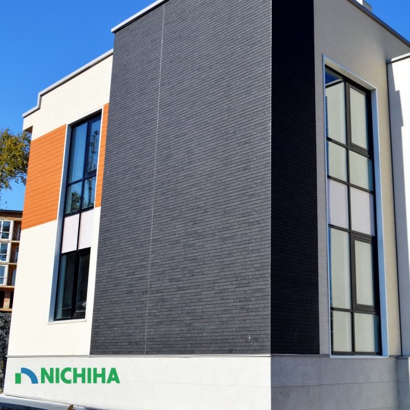 Japanese fiber cement facades Nichiha