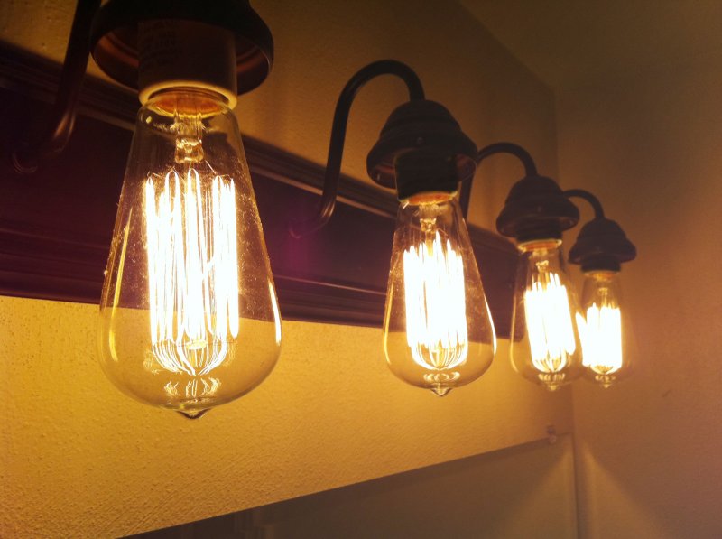 Retro Edison lamps