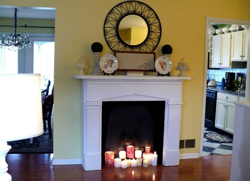 Fireplace decor