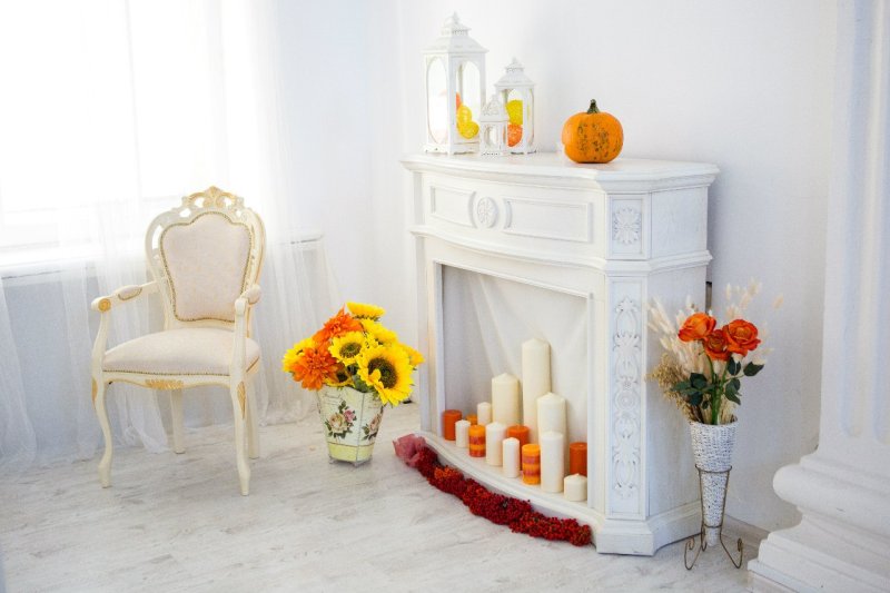 Fireplace decor