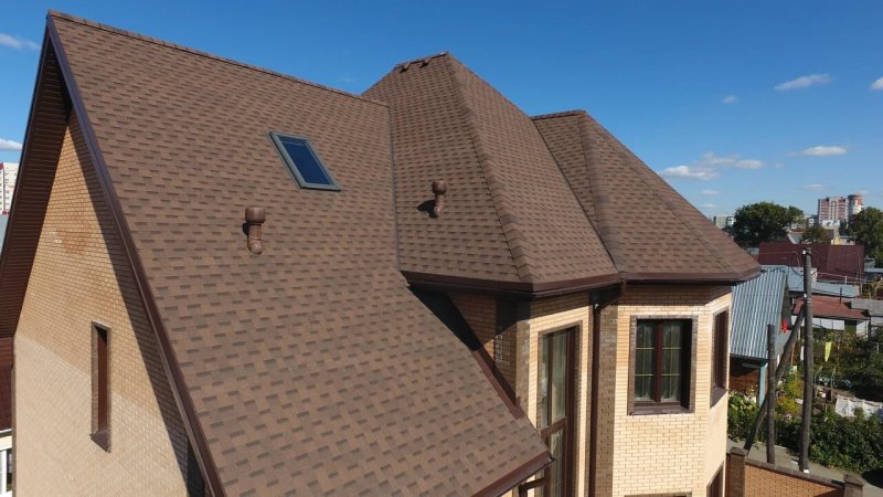 The roof is flexible tile