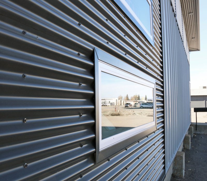 Metal siding "One -wave crown"