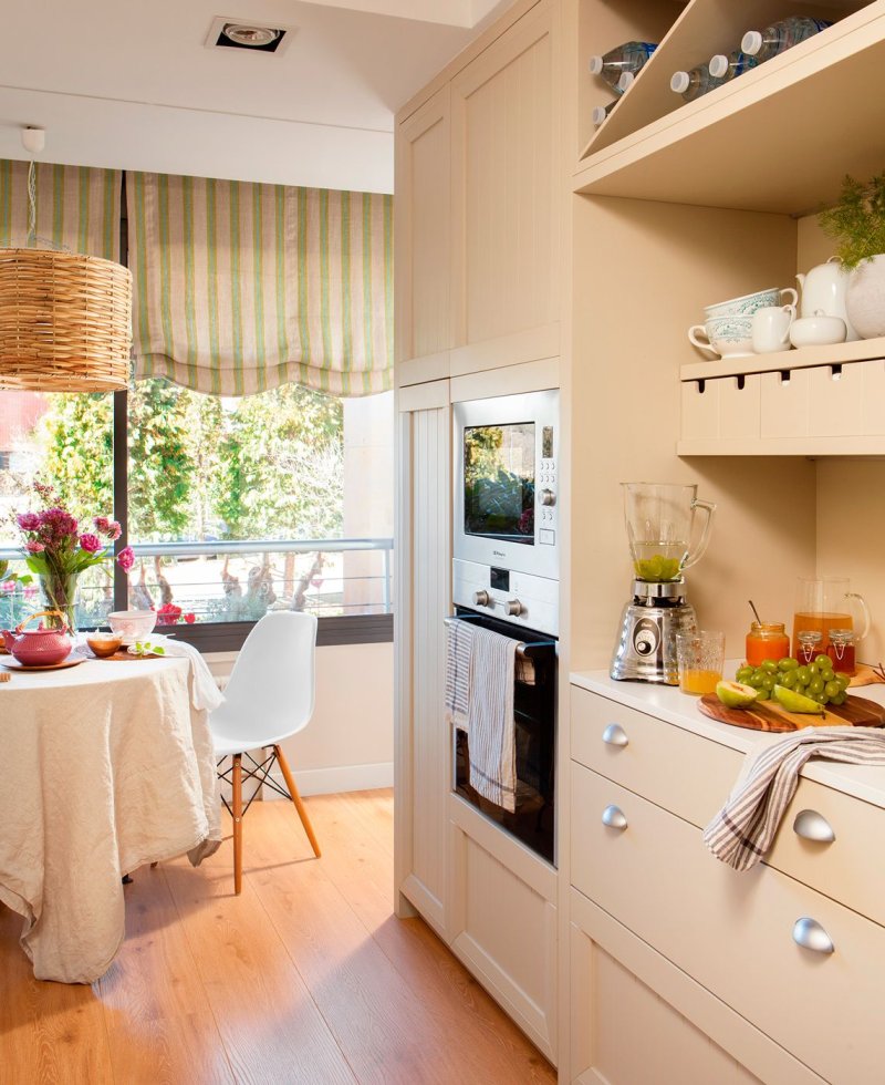 Cozy interior of the kitchen