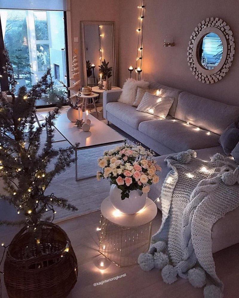 Cozy interior at home