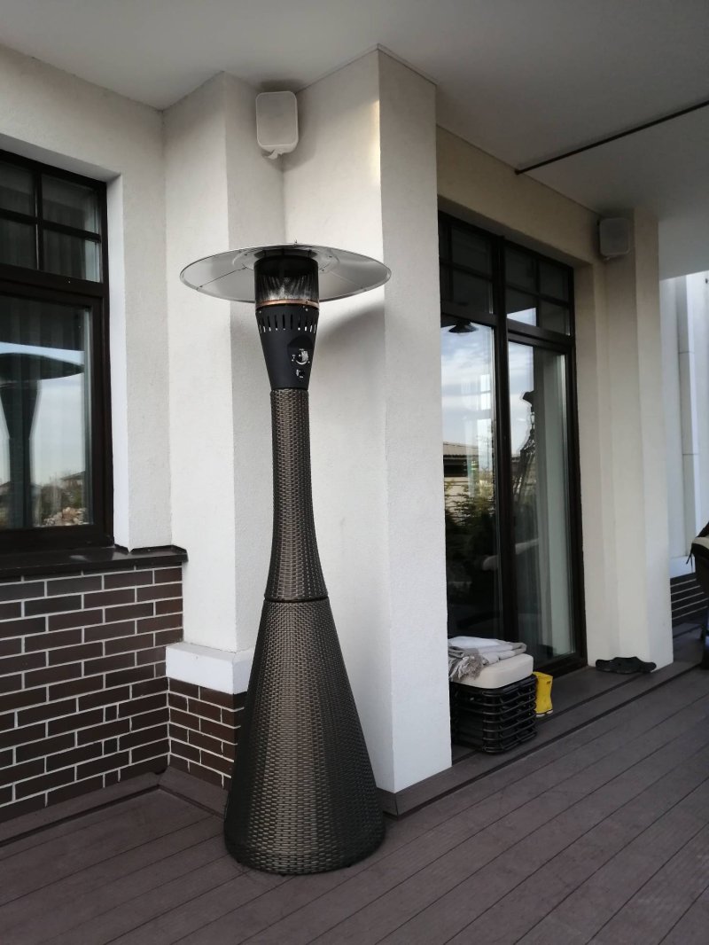 Street gas heater WWT 13K White