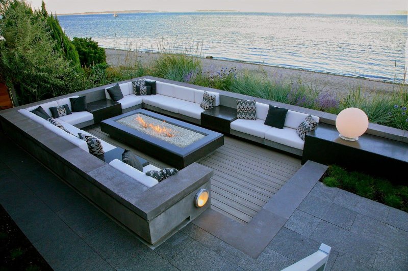 Terrace on the roof