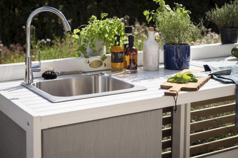 Stainless steel kitchen