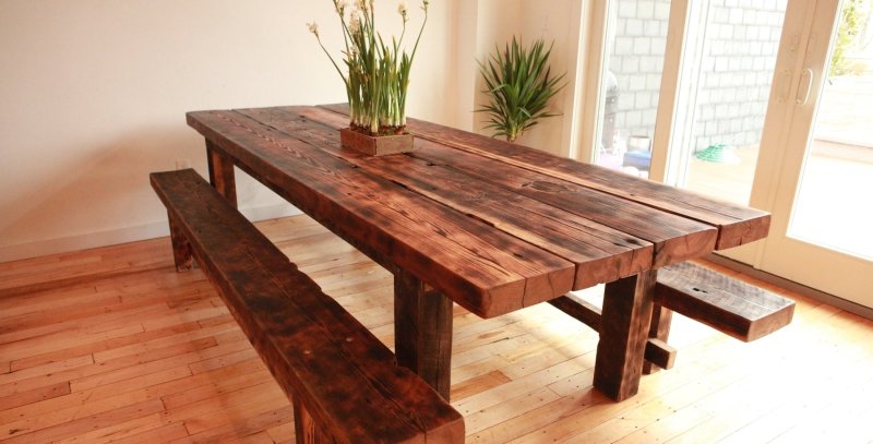 Wooden table