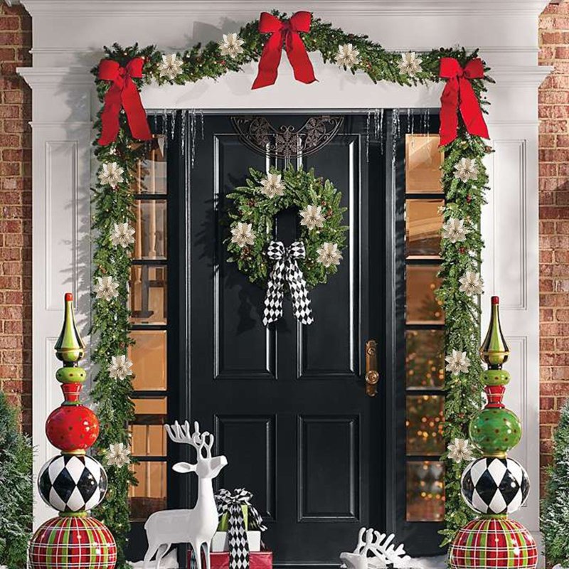 Door decoration for the new year