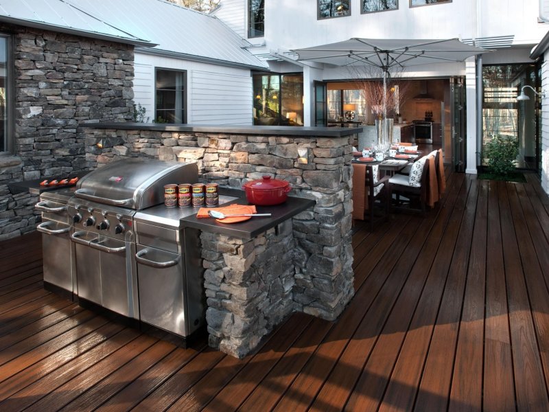 Patio Terrace Barbecue Board