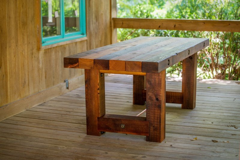 Wood table