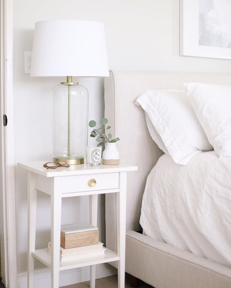 Hemness Ikea bedside table