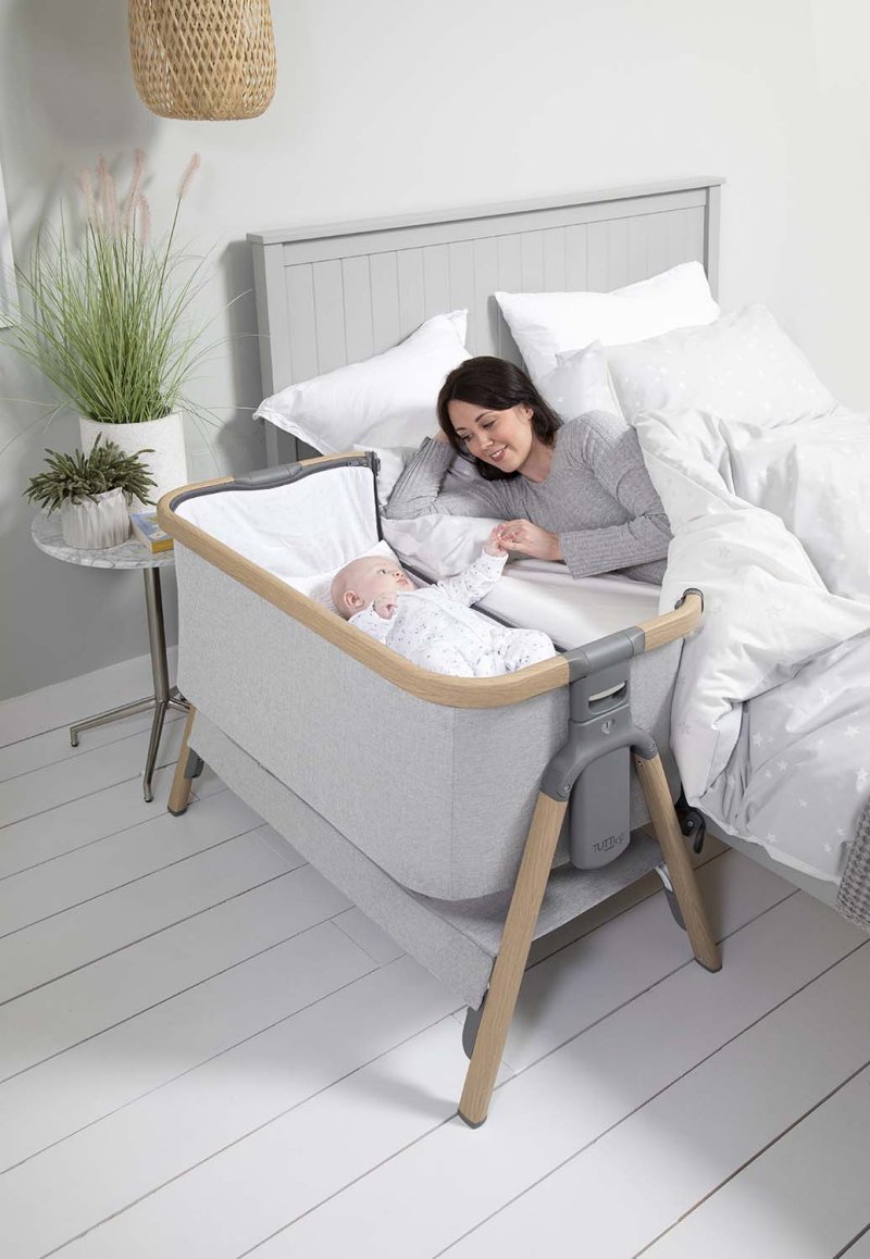 Tutti Bambini Cozee Oak cradle