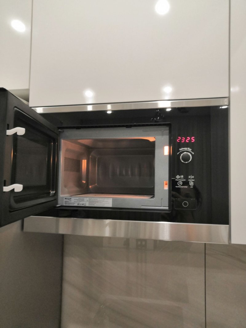 Built -in microwave oven