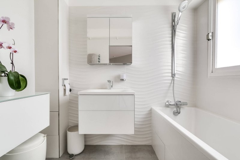 White bathroom