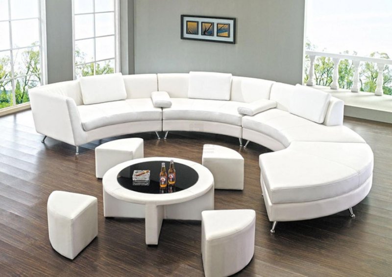 Round sofa