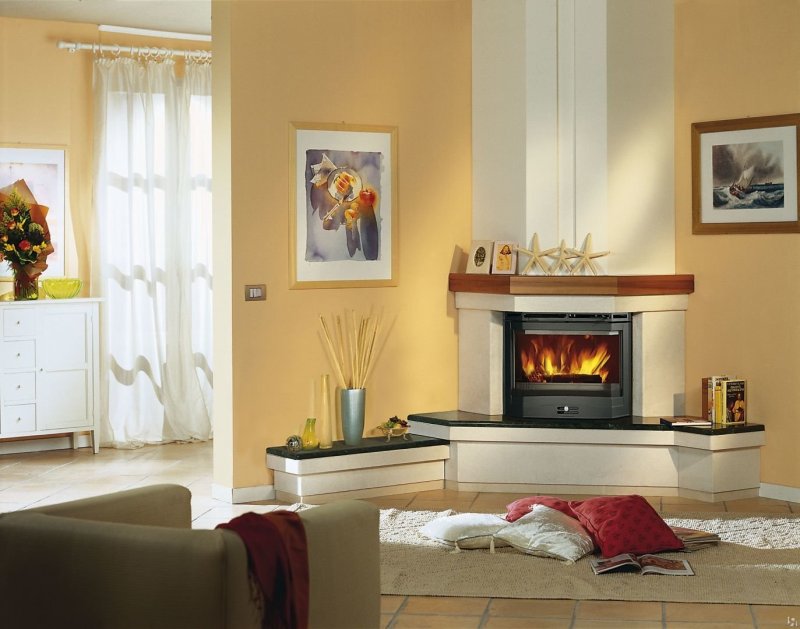 Fireplace interior