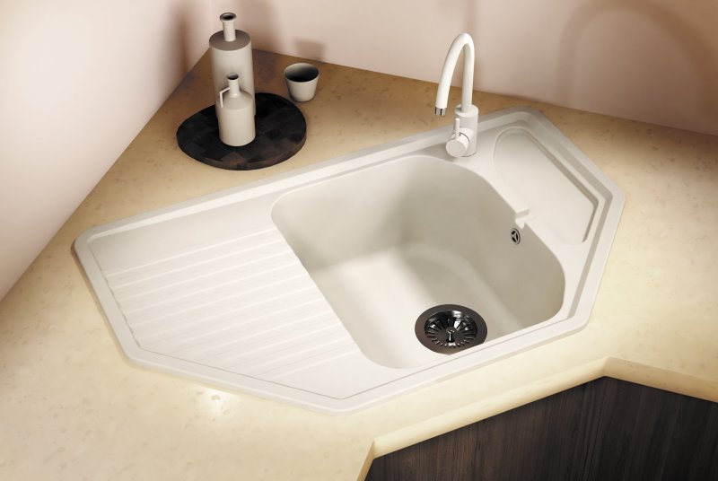 Polygran F-10 kitchen sink