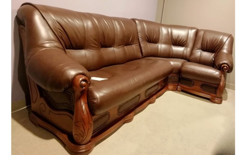 Leather sofa