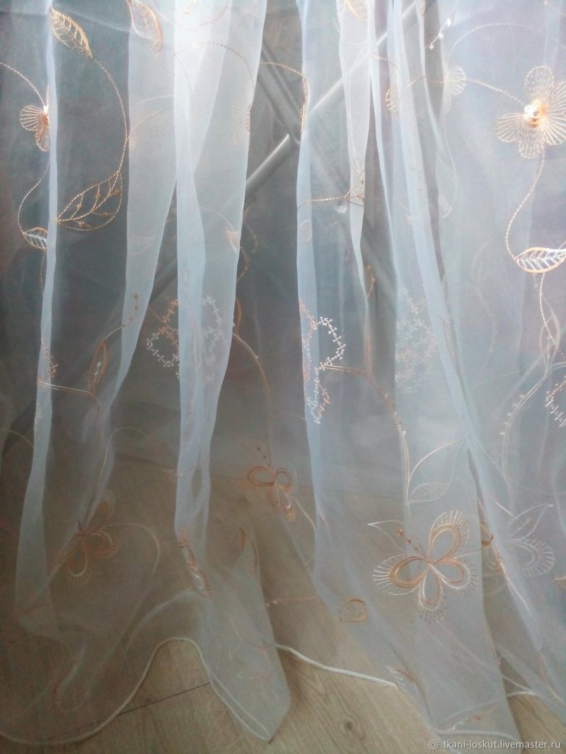 Tulle from organza