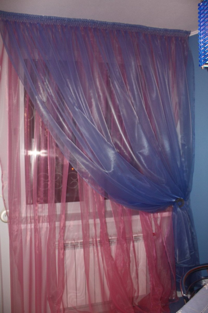 Organza curtains