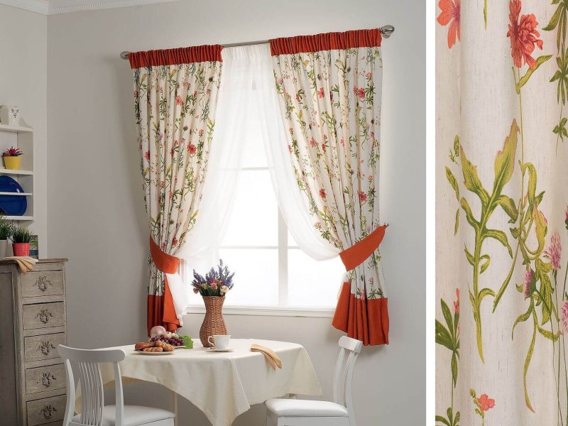 Curtains in the kitchen