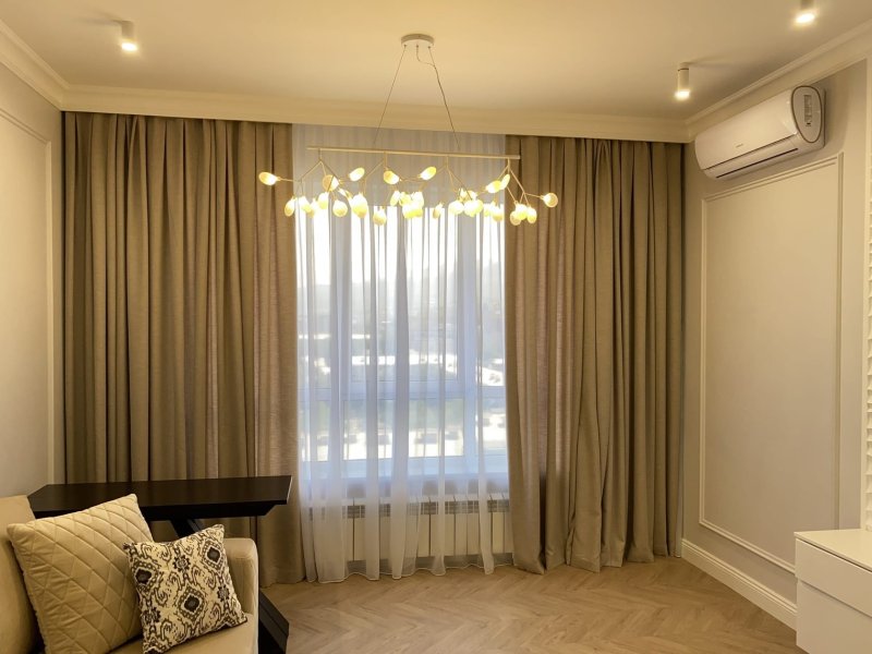 Curtain cornice backlight