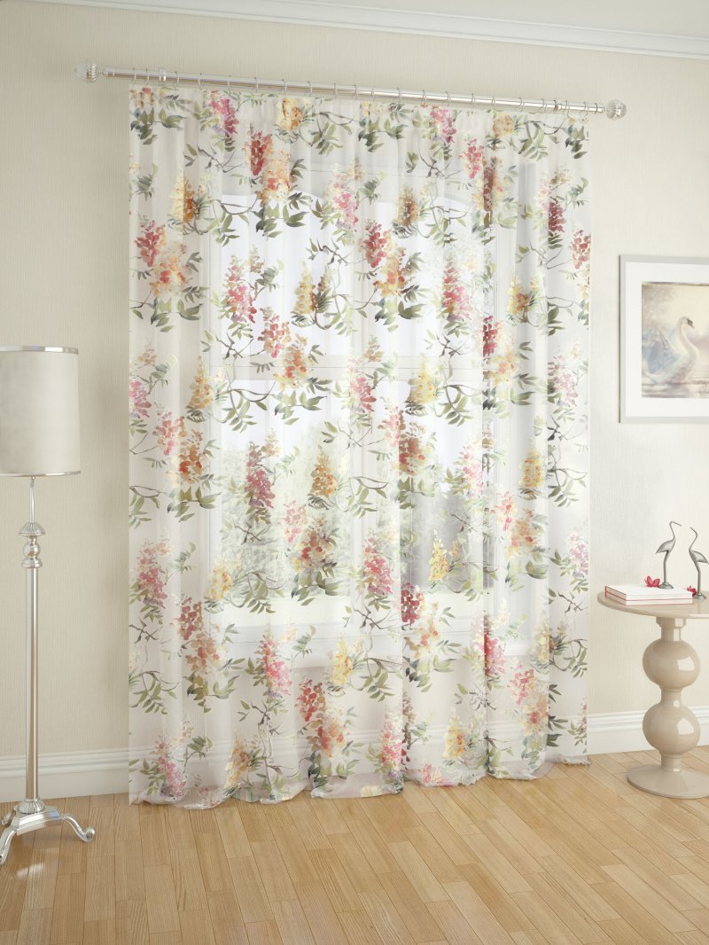 DDA Tulle "Flowers" 280*260 cm