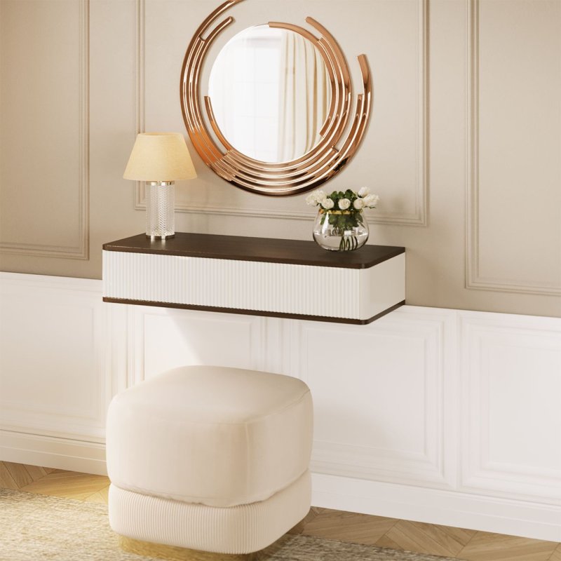 Console toilet table