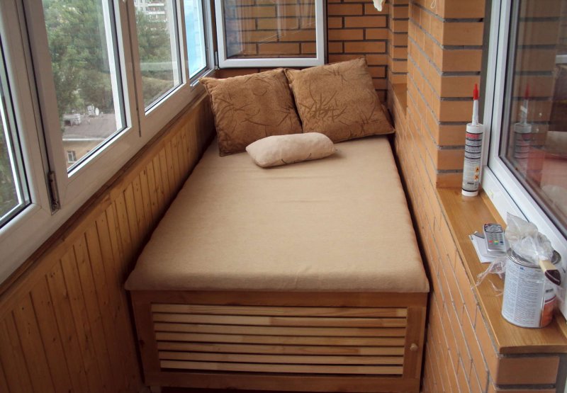 A sofa for the balcony