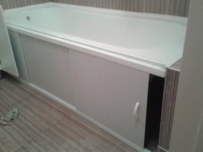 Screen for the bath