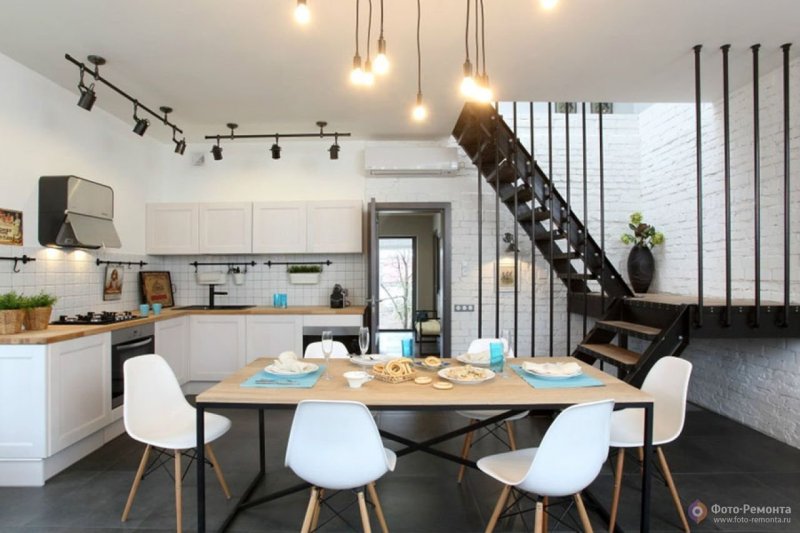 Loft light in the interior